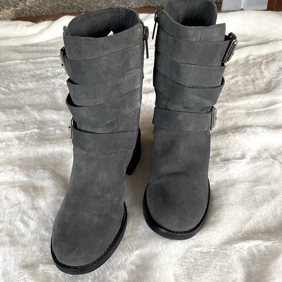 Vince Camuto Webey Moto Boots - Picture 7 of 9